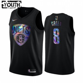 NBA Brooklyn Nets Trikot Jeff Green 8 Iridescent HWC Collection Swingman - Kinder